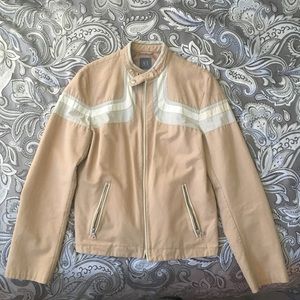 Armani Exchange men’s tan jacket blazer